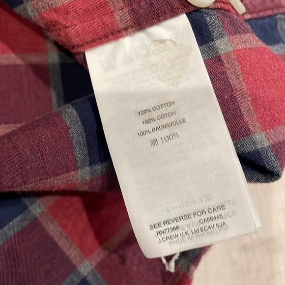 J Crew - 3 Men’s plaid button down shirt - all XL Slim Fit - Picture 13 of 13